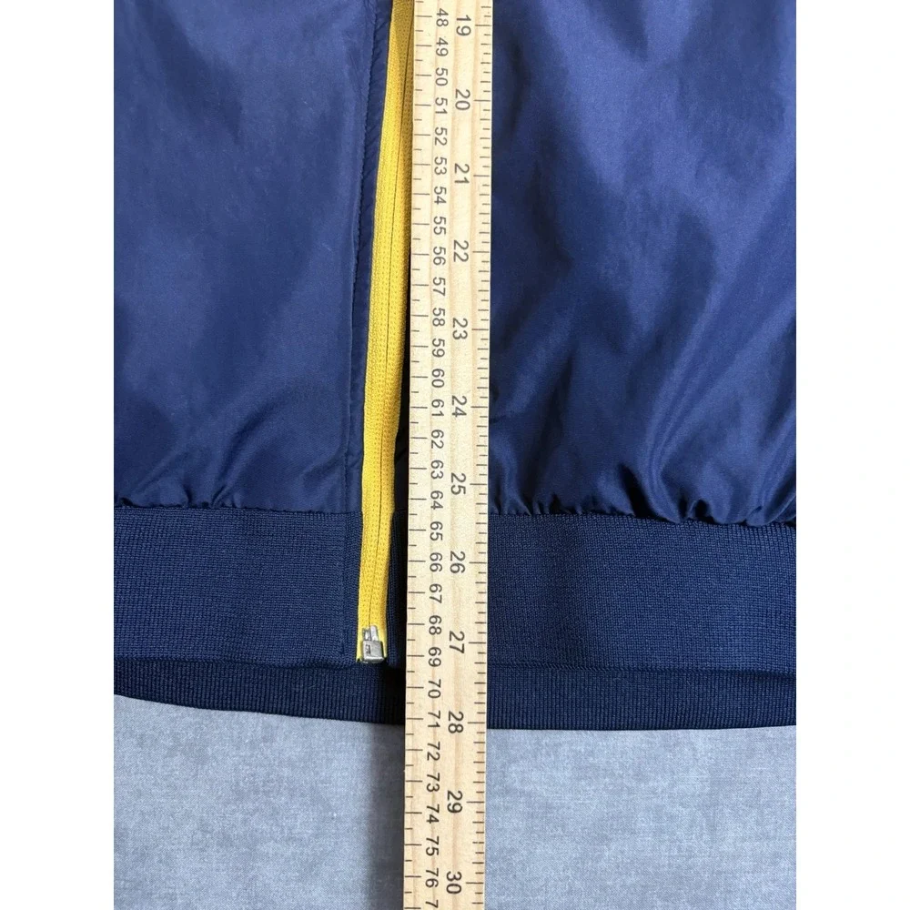 Vintage Nike Michigan Wolverines Jacket Mens M Clima-Fit Windbreaker Y2K